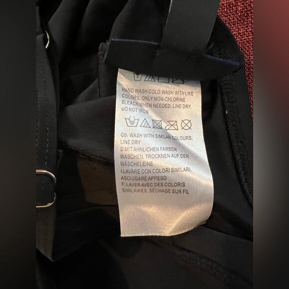 NEW PERONA Women's Plus Size One Piece Twist Wrap Top Swimsuit Bathing Suit 20W - Picture 10 of 11